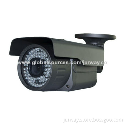 Weatherproof IR Camera with 800TVL, 42 Pieces LED, IR Lens, CS Mount and OSD Menu